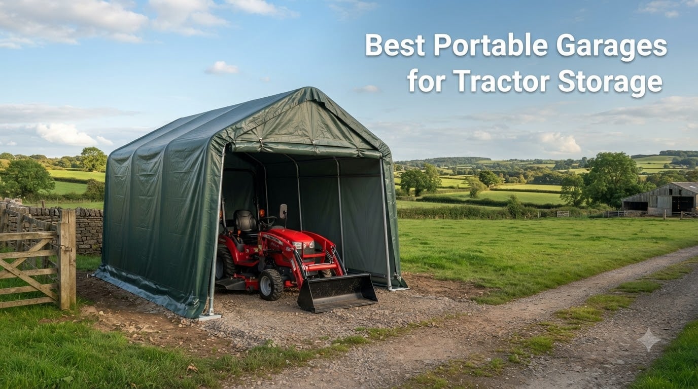 Best Portable Garages for Tractor Storage