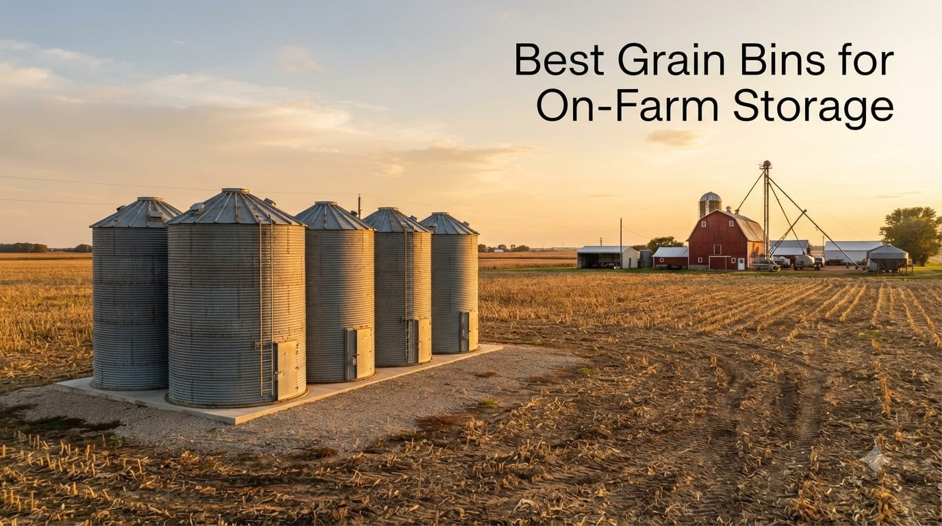 Best Grain Bins for On-Farm Storage