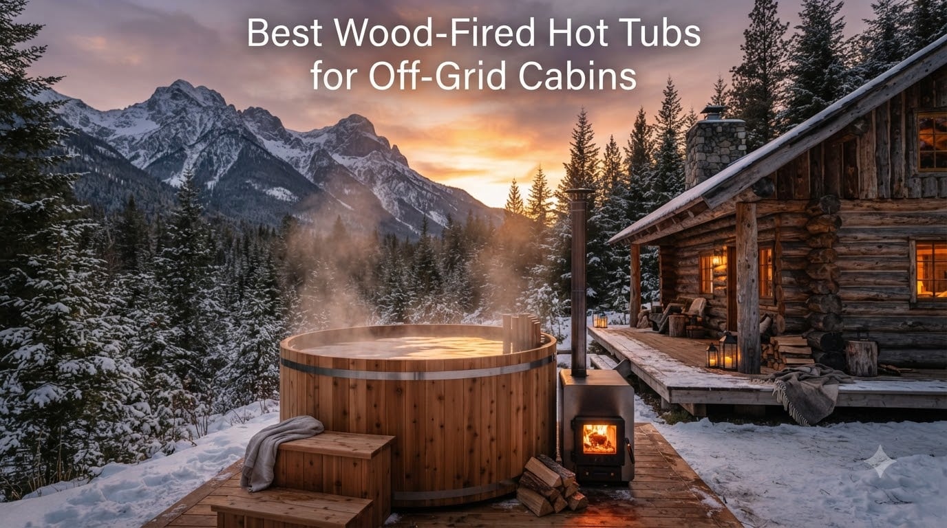 Best Wood-Fired Hot Tubs for Off-Grid Cabins