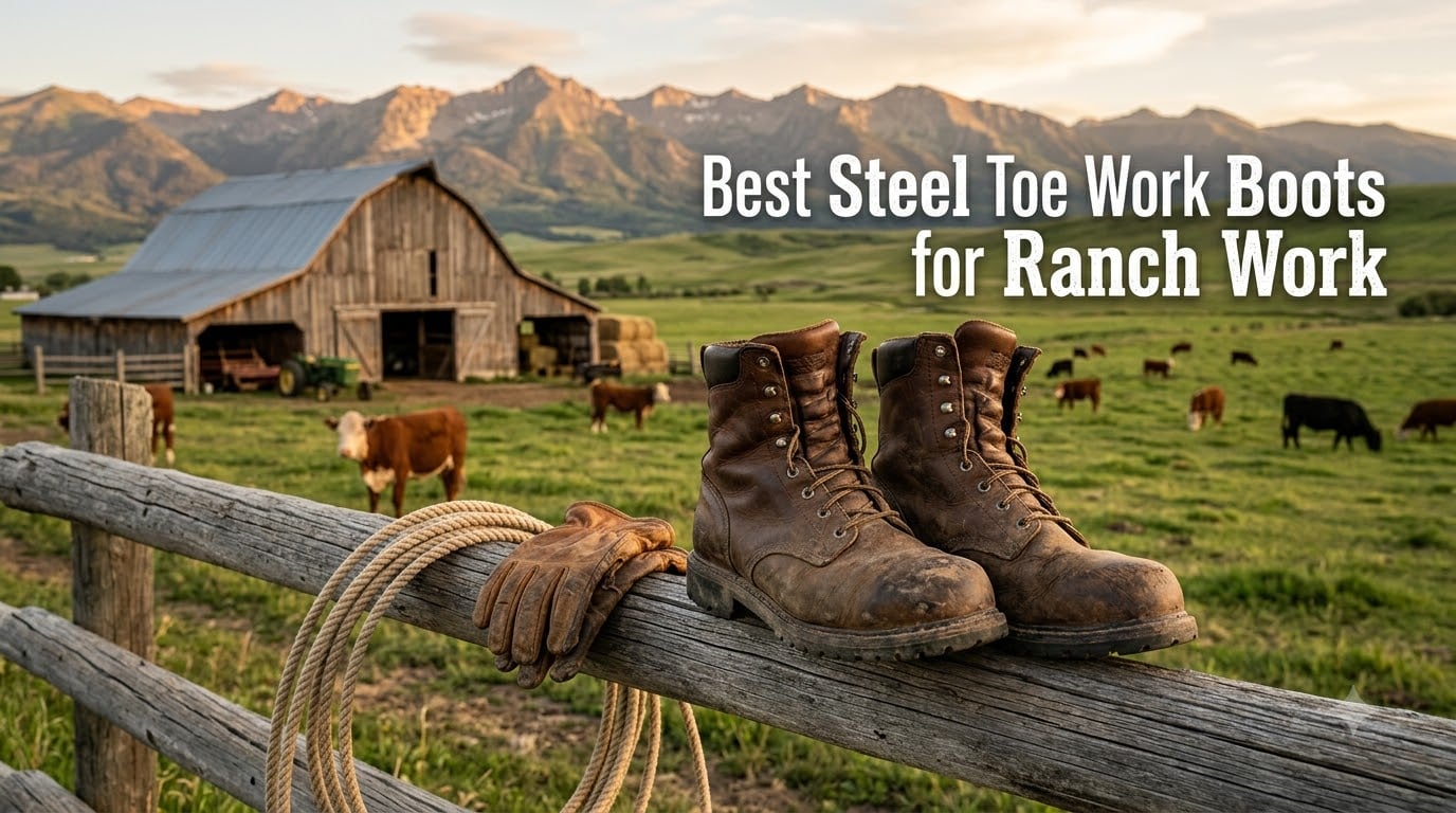 Best Steel Toe Work Boots for Ranch Work