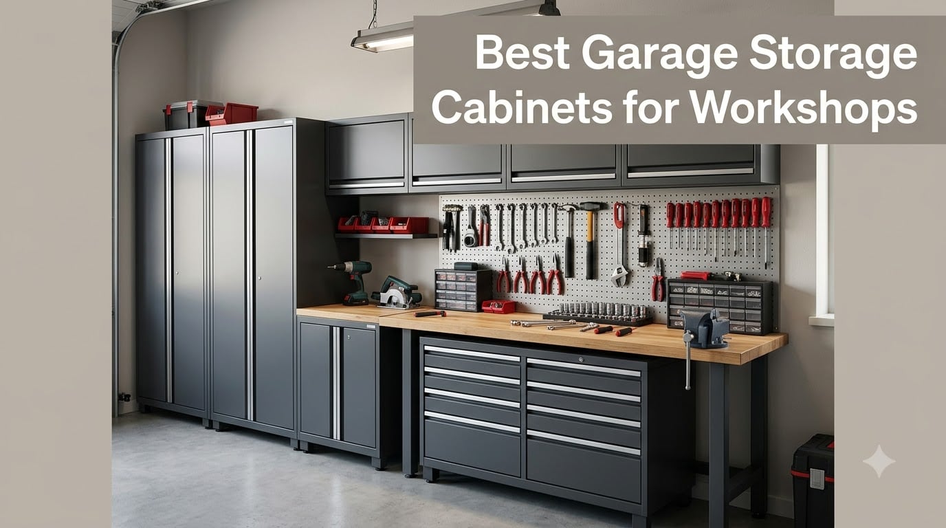 Best Garage Storage Cabinets for Workshops