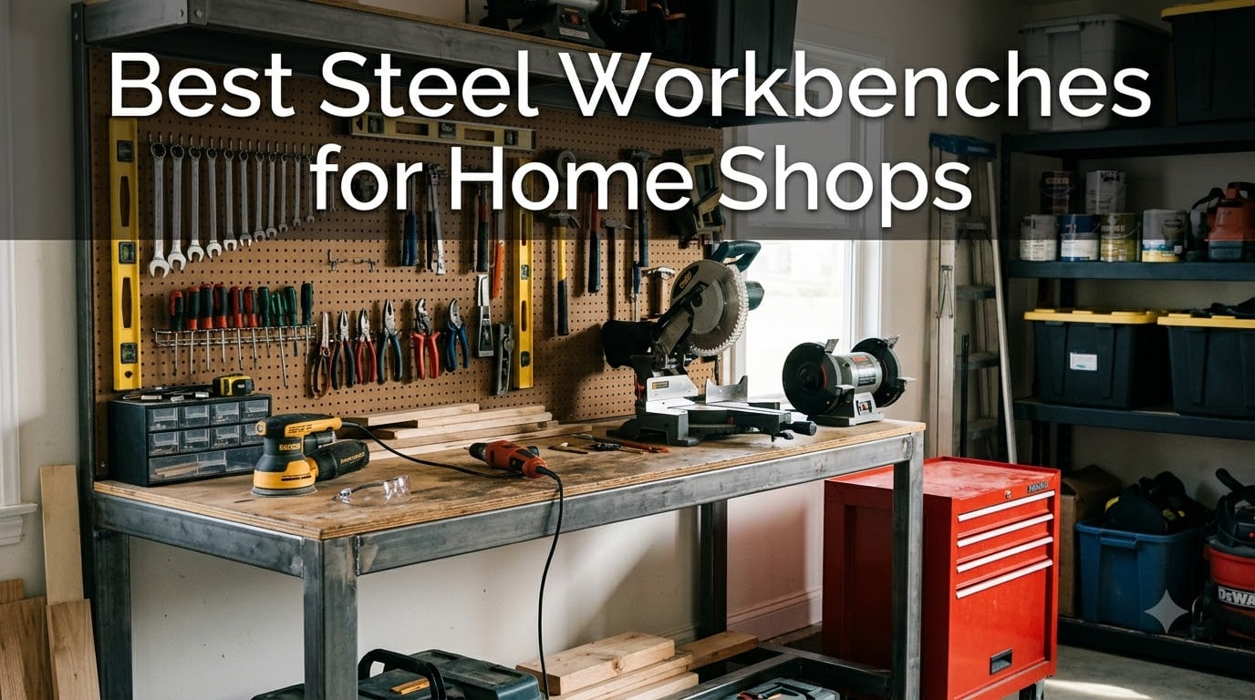 Best Steel Workbenches for Home Shops