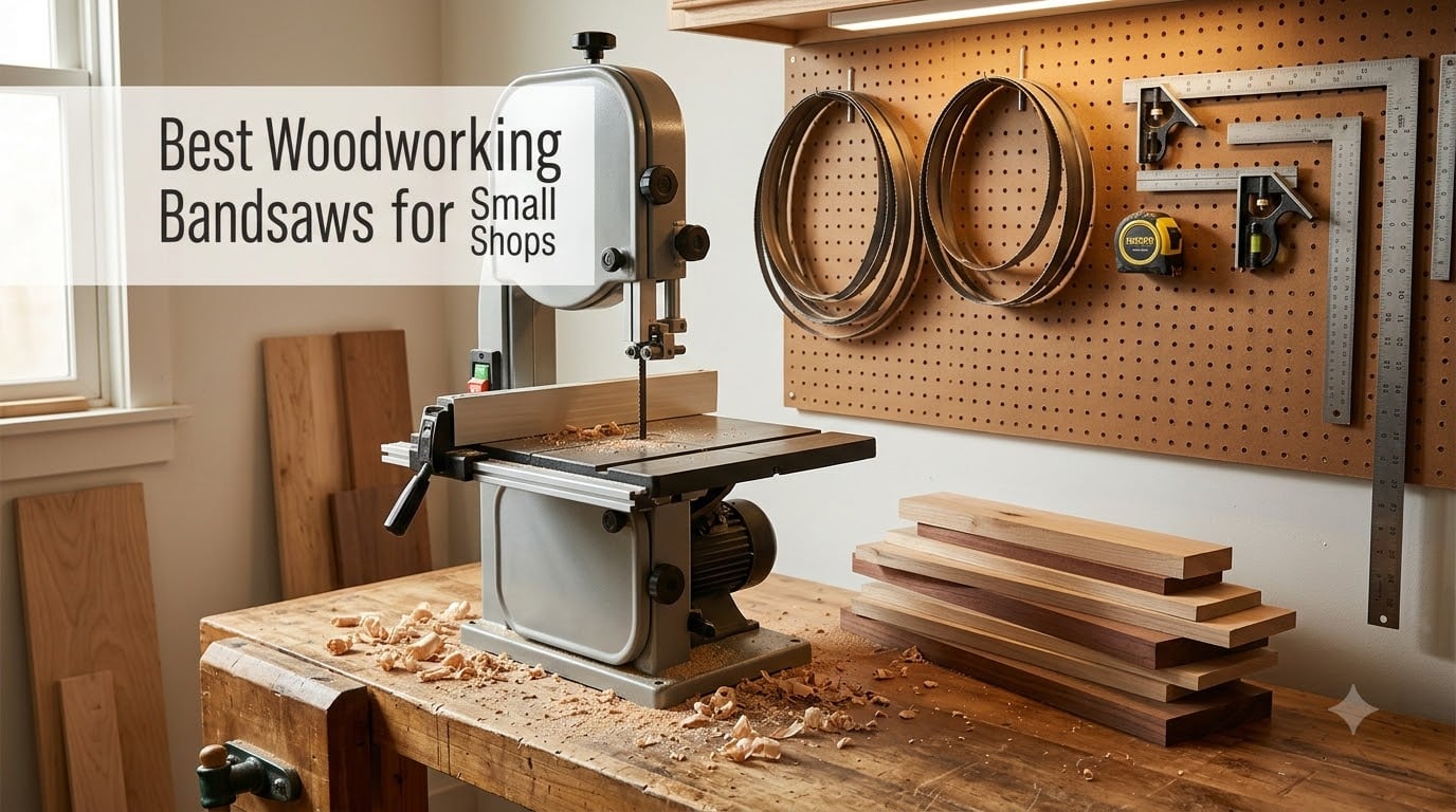 Best Woodworking Bandsaws for Small Shops