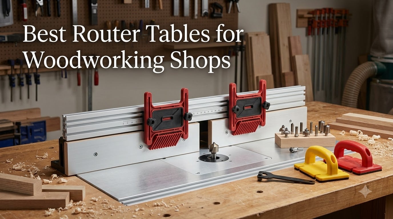 Best Router Tables for Woodworking Shops