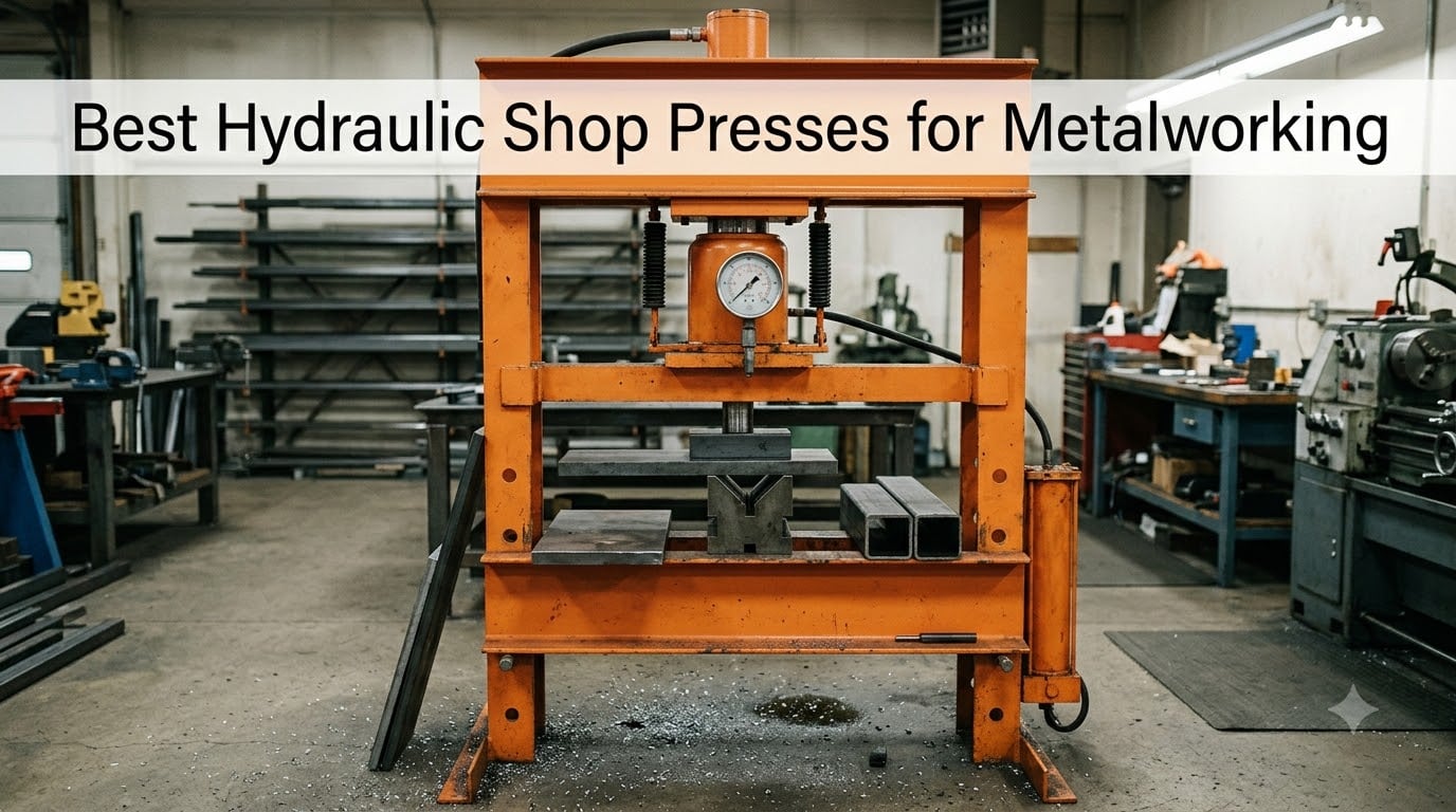 Best Hydraulic Shop Presses for Metalworking
