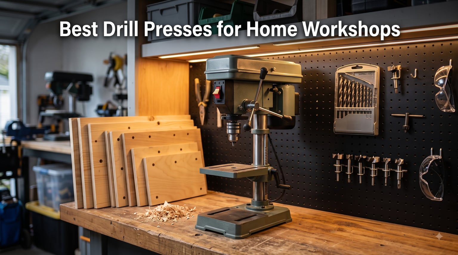 Best Drill Presses for Home Workshops