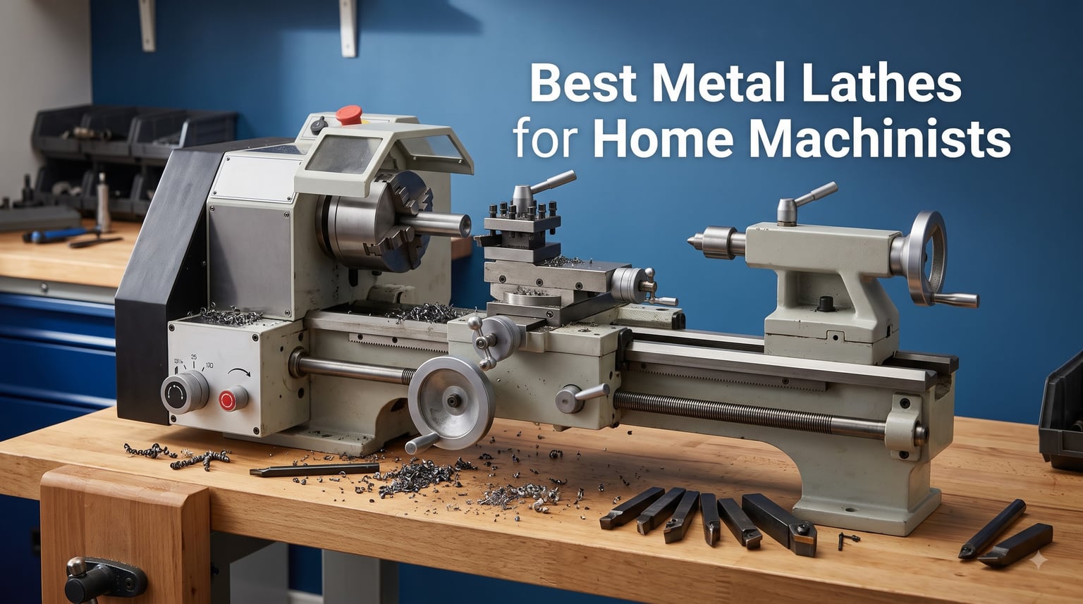 Best Metal Lathes for Home Machinists