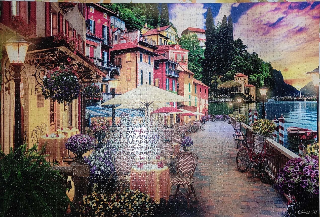 Ravensburger Puzzle Conserver 17954 - Premium Puzzle Glue | Enhanced Glossy Finish | Perfect for 500-1000 Piece Puzzles | Ideal Puzzle Accessory customer photo 1