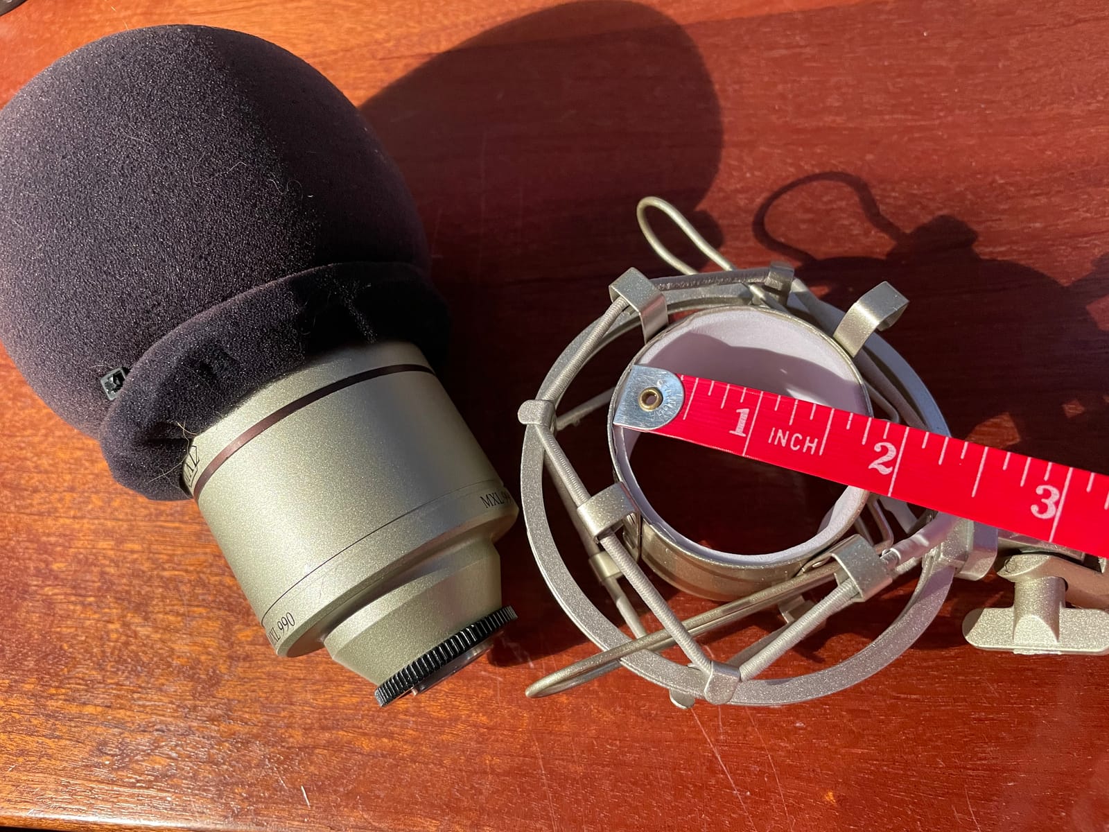 MXL Mics Microphone Mount (MXL90), Black customer photo 1