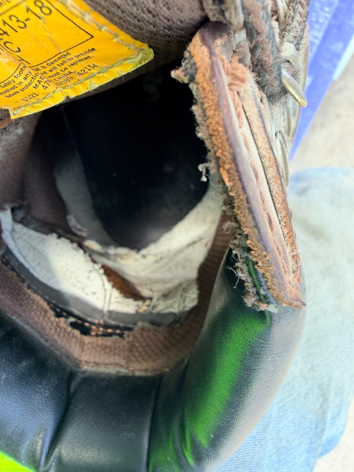 CAT Men's Second Shift Steel Toe Work Boot customer photo 2