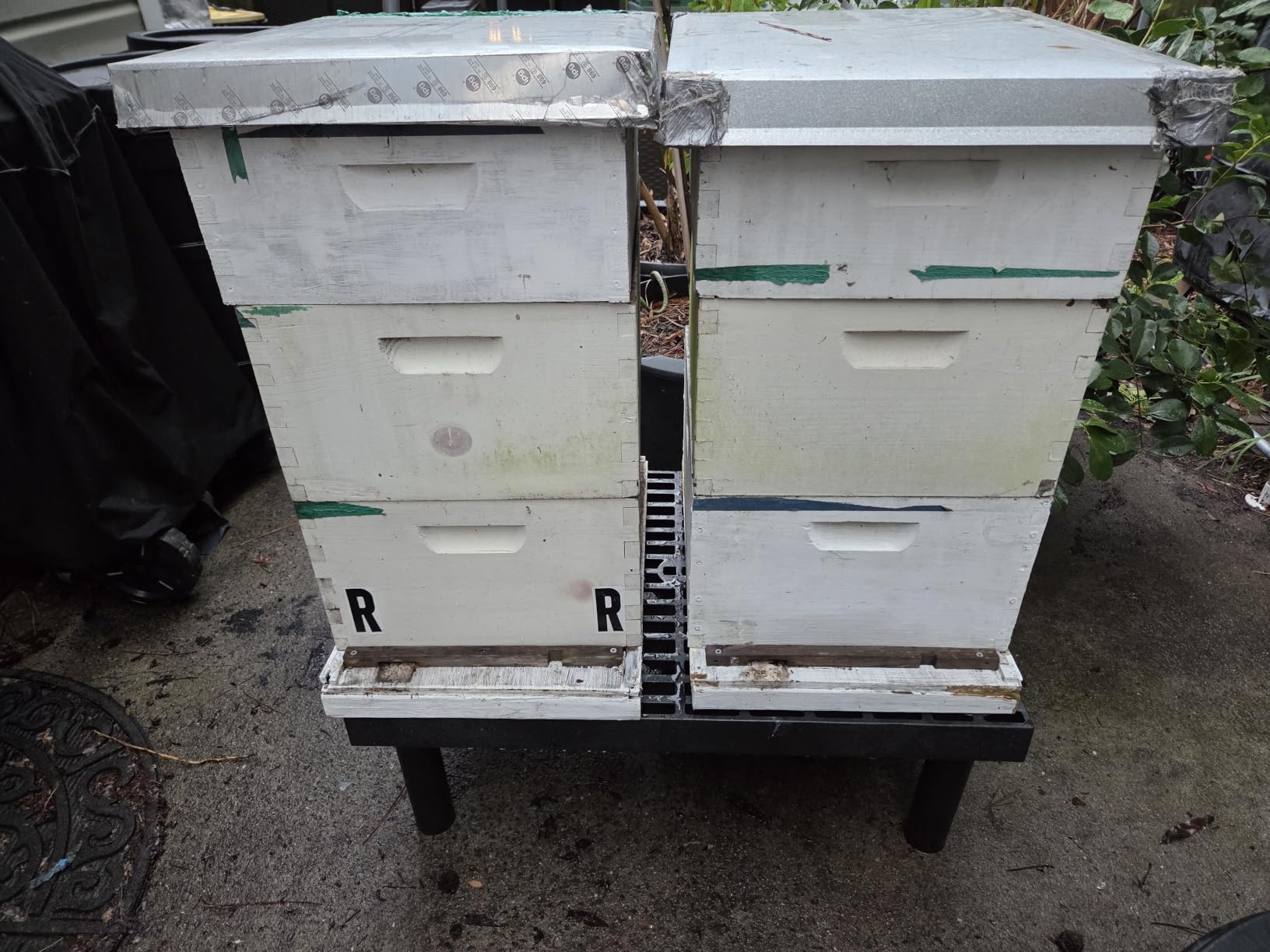 500 lb,HDPE,36 W x 24 D 8SX6PUPY7VRSTRUCTURAL PLASTICS D3624 Dunnage Rack customer photo 1