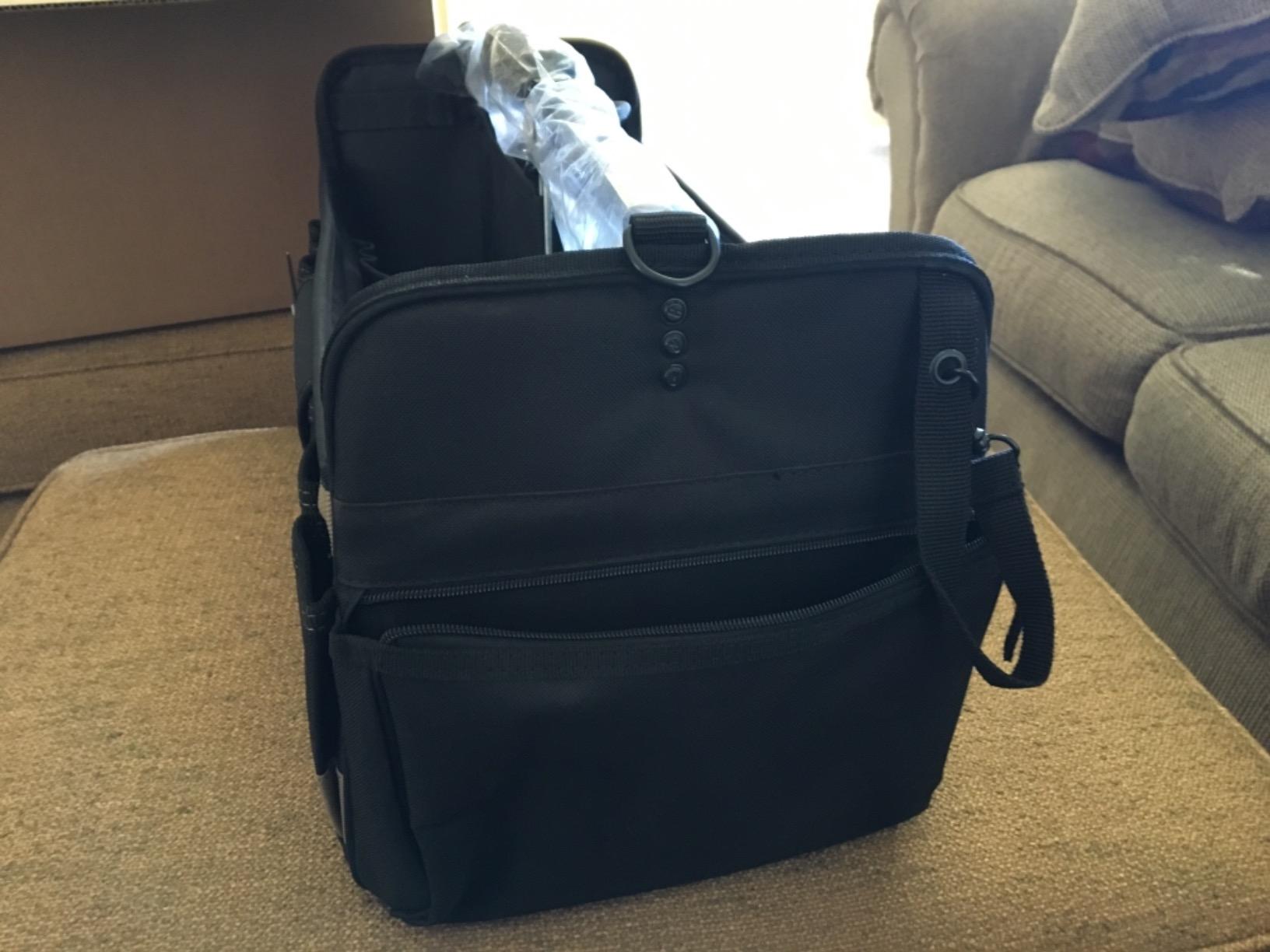 Custom Leathercraft WORK GEAR 1579 20 Inch, Open Top, Soft Sided Tool Box, 27 Pockets customer photo 2