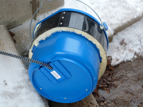 API 5 Gallon 115 Watt Heated Flat Back Bucket 20FB customer photo 1