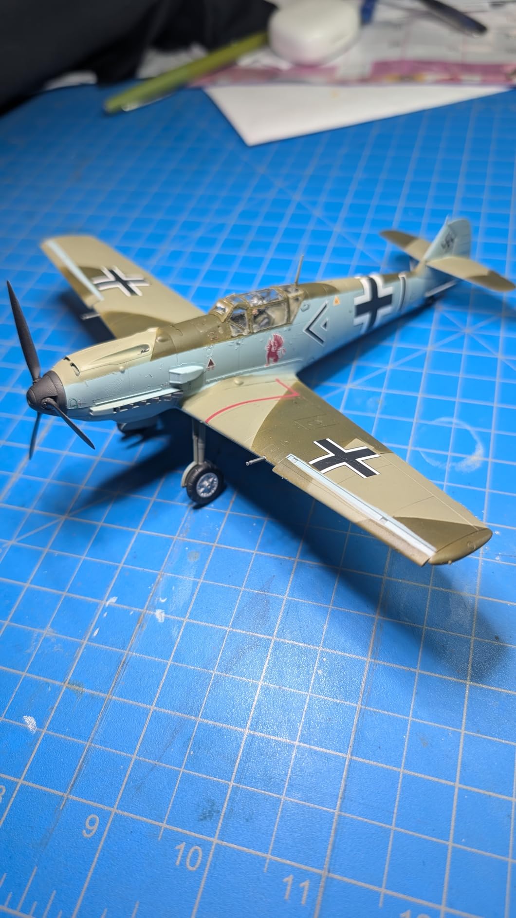 Tamiya 61050 1/48 Messerschmitt BF 109E E-3 Plastic Model Airplane Kit customer photo 1