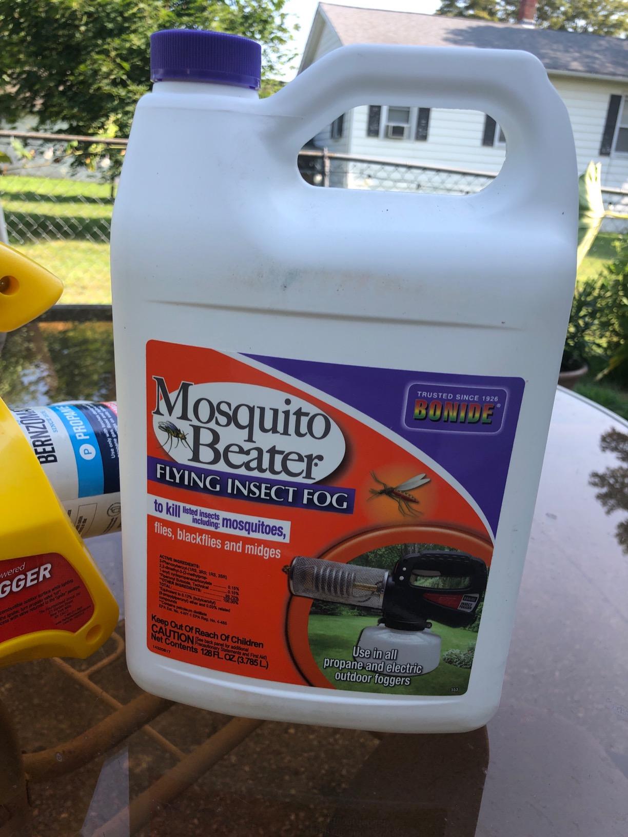 Bonide Mosquito Beater Flying Insect Fog, 128 oz Ready-To-Use Kills Insects and Mosquitoes in Lawn and Garden customer photo 2