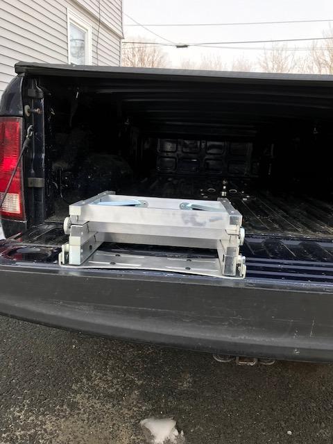 Westin 10-3000 Truck-Pal Tailgate Ladder Silver customer photo 1