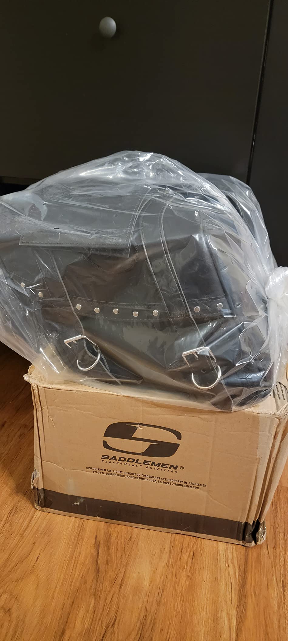 Saddlemen 3501-0382 Cruis'n Jumbo Slant Face Pouch Saddlebag customer photo 2