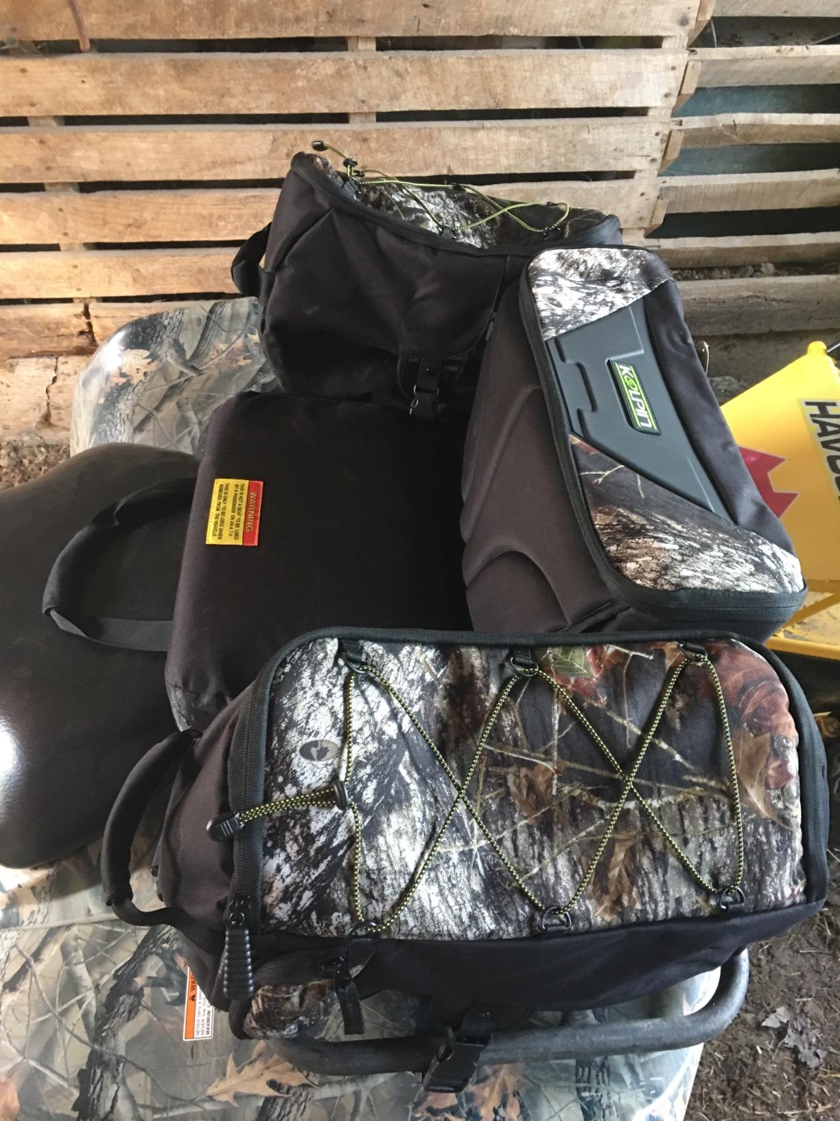 Kolpin Matrix Seat Bag - Black - 91155, 32