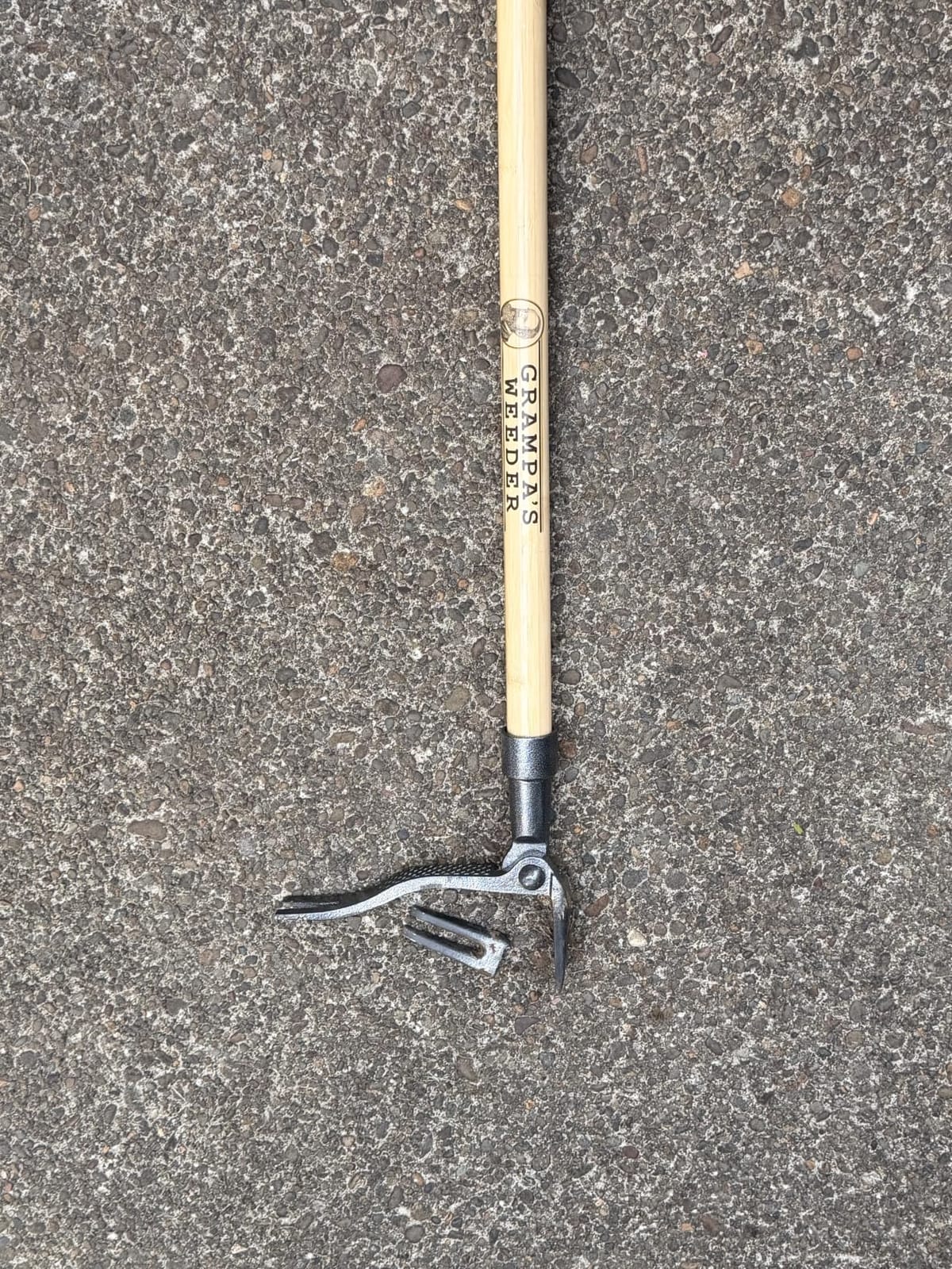 Grampa's Weeder Original Stand Up Weed Puller Tool with Bamboo Long Handle customer photo 1