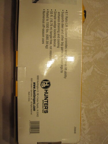 Hunters Specialties Super Mag Lift System with Magnum Gambrel customer photo 1
