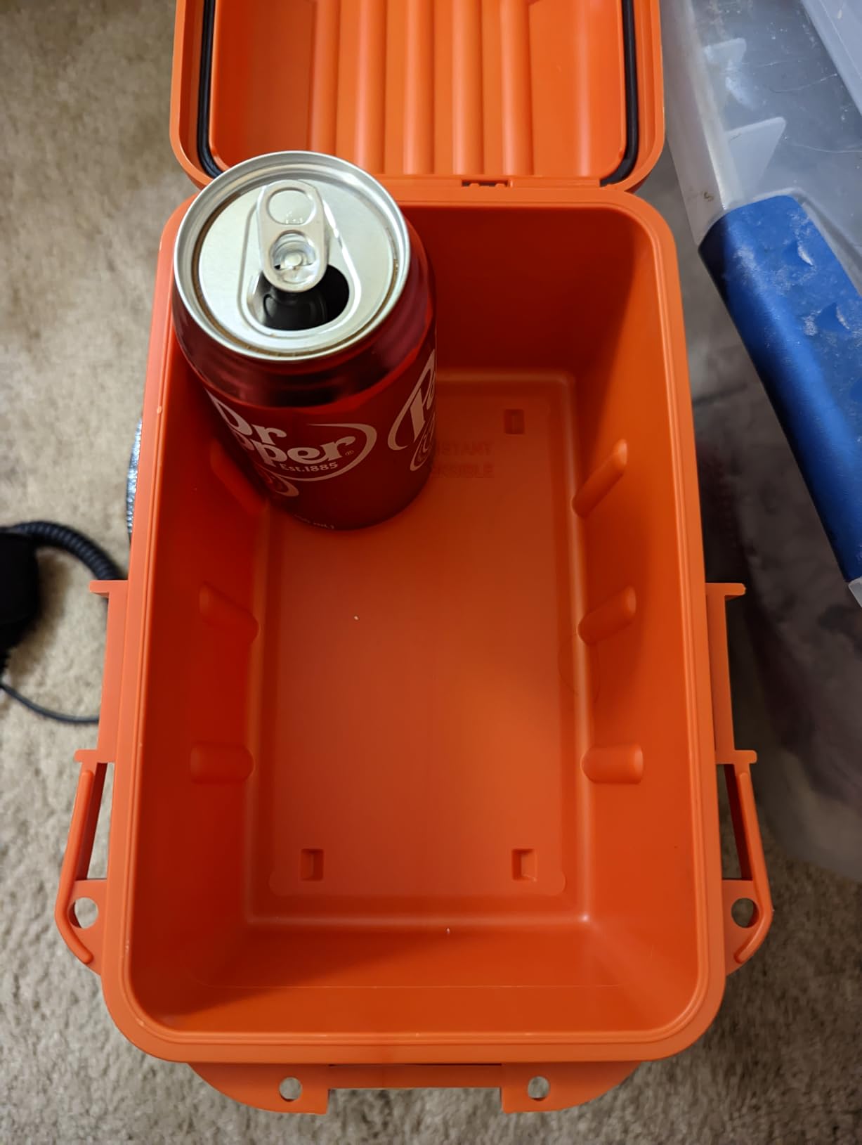MTM Survivor Dry Box with O-Ring Seal (Orange, Large) customer photo 1