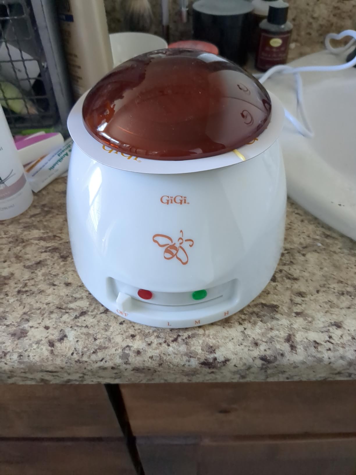 GiGi Hair Removal Wax Warmer, Multi-Purpose Warmer with Adjustable Temperature Control, for 14 oz. Wax Can customer photo 2