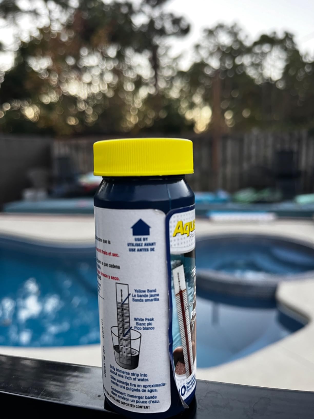 AquaChek Salt Test Strip Titrators for Pools - Salt Water Pool Test Strips for Sodium Chloride - Quick and Accurate Results - Professional Water Quality Testing Kit (10 Strips) customer photo 2