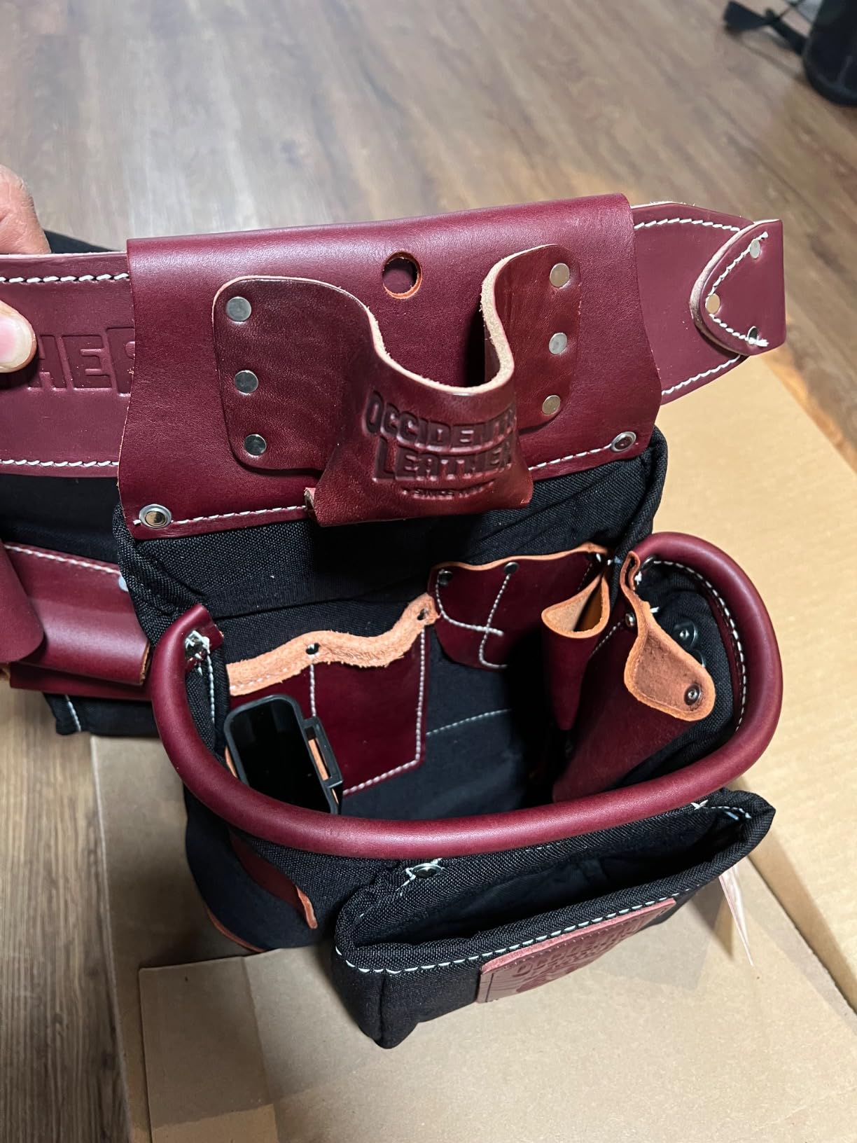Occidental Leather FatLip Tool Bag Set - Large - 25 Pockets & Tool Holders - Made in USA customer photo 1