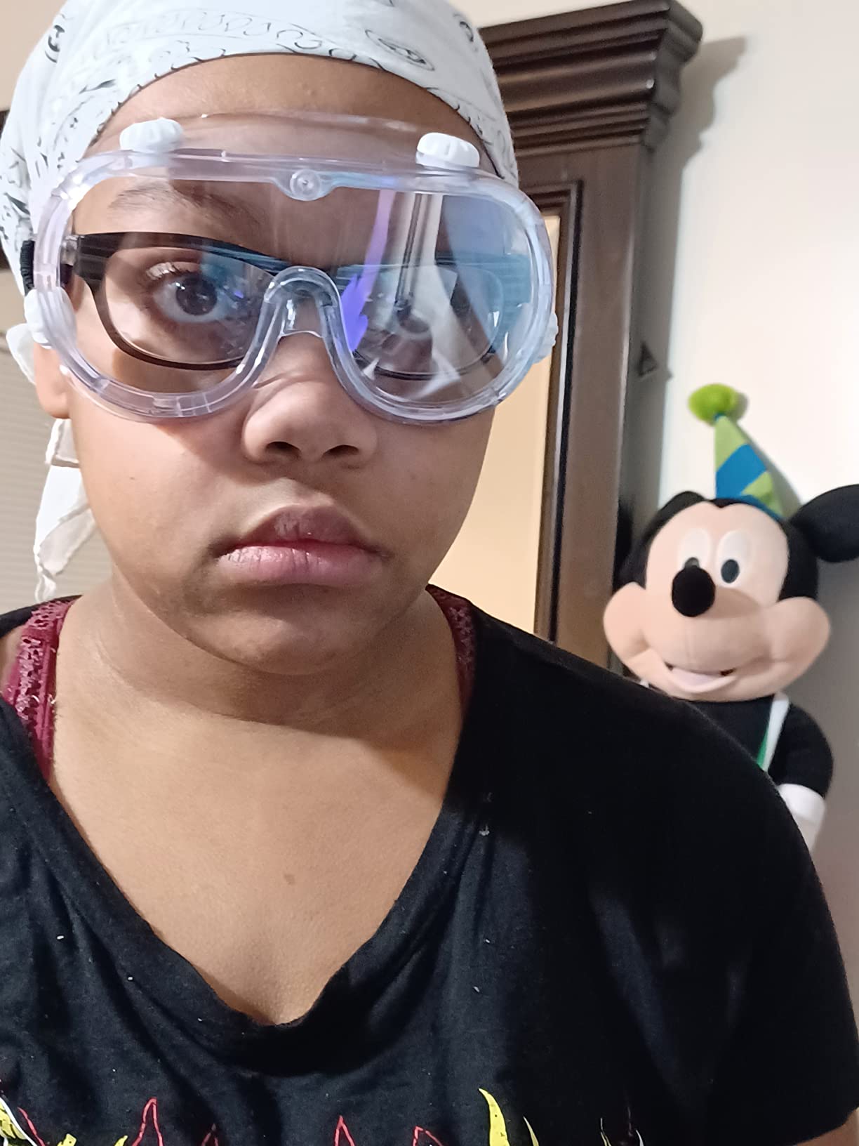 3M Chemical Splash Goggles, Impact Resistant, 99.9% UV Block, Scratch Resistant, Adjustable Fit (91252H1-DC-10) customer photo 1