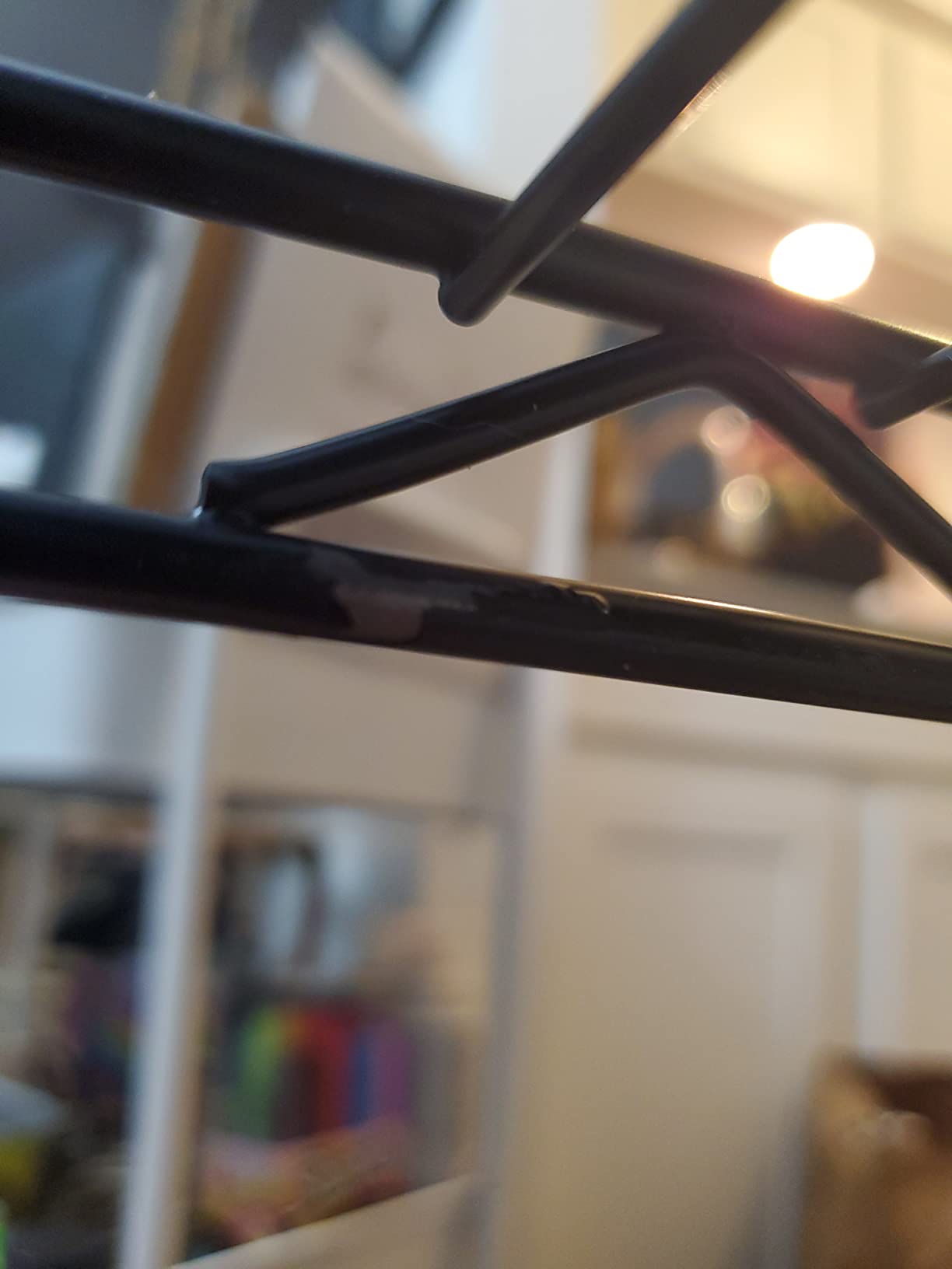 Whitmor 3 Tier Shelving Unit, Metal Shelving, Adjustable Wire Shelving customer photo 2
