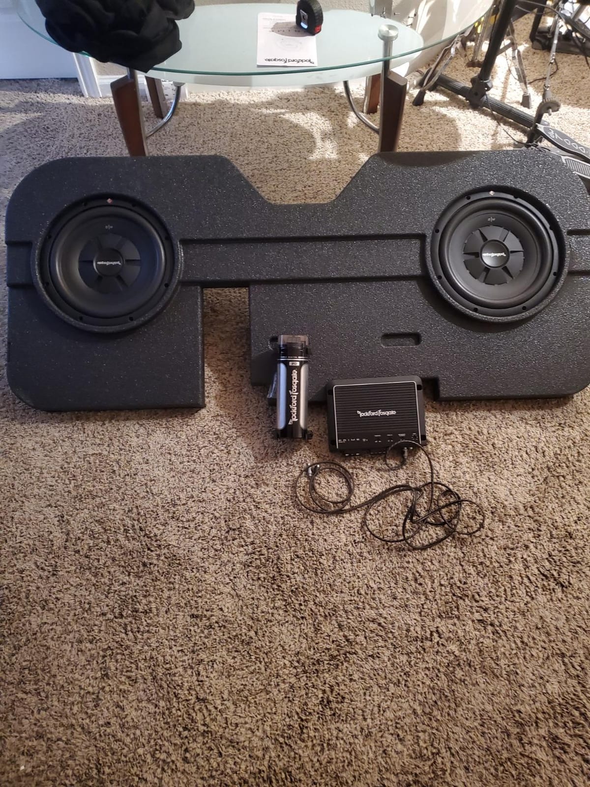 Rockford Fosgate R2SD4-12 Prime R2 4-Ohm DVC Shallow 12