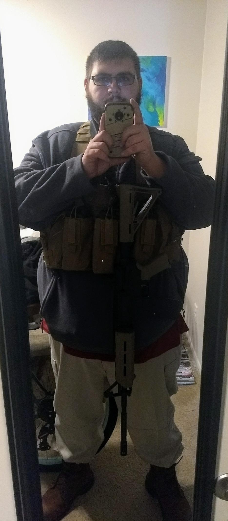 VISM by NcStar AK Chest Rig (CVAKCR2921T), Tan customer photo 2