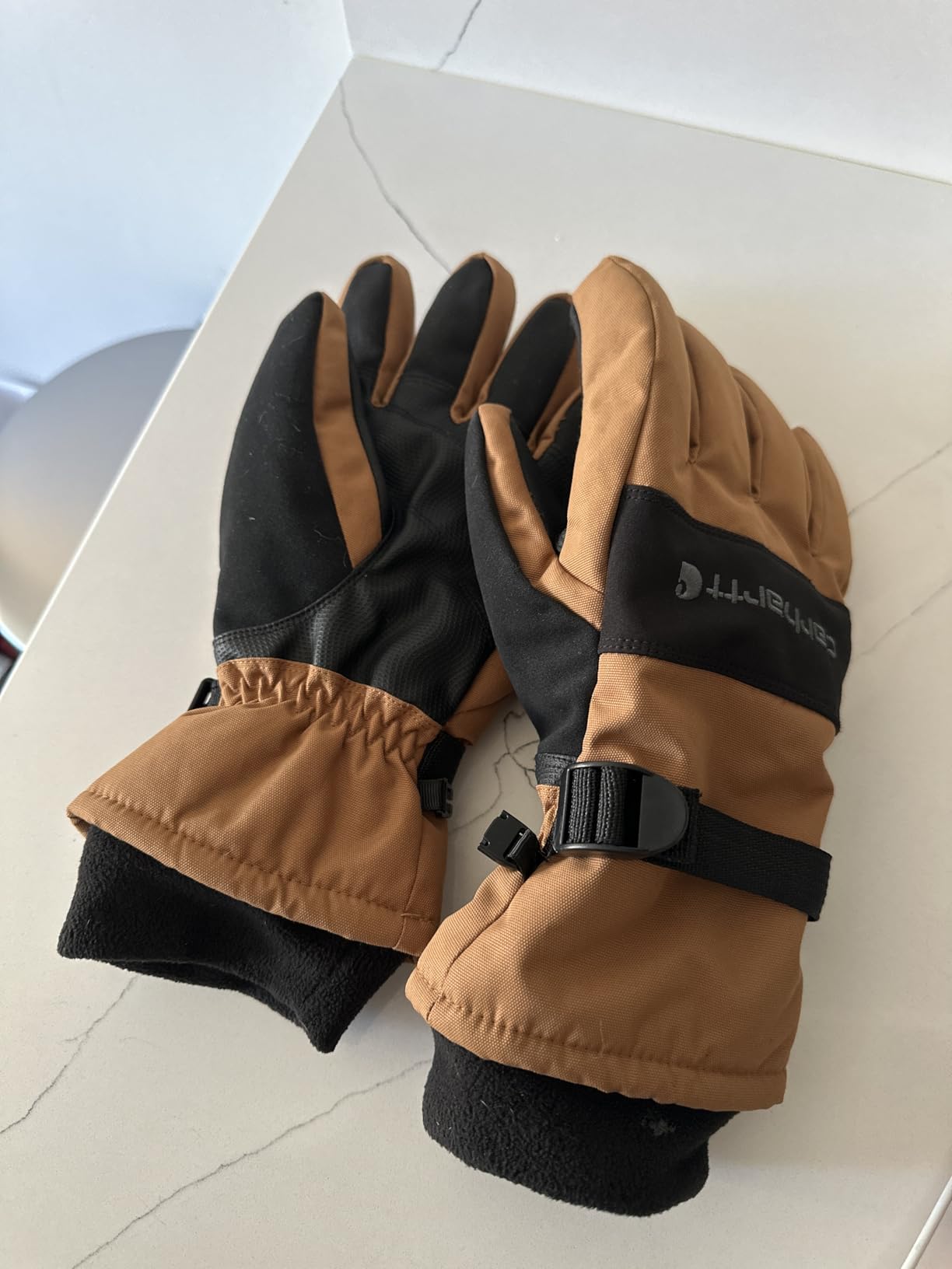 Carhartt Men's Waterproof Insulated Knit Cuff Glove customer photo 2