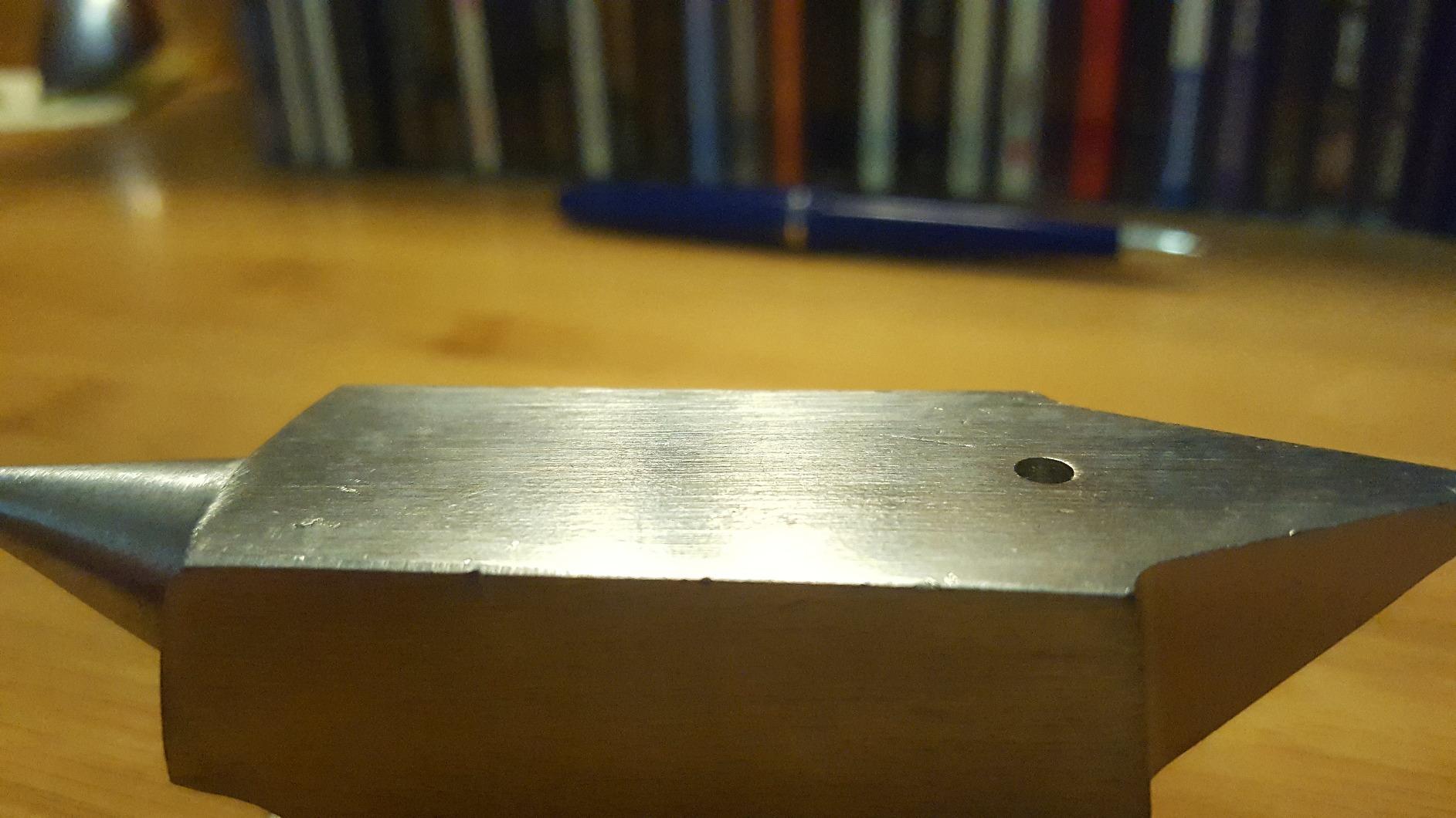 The Beadsmith Dual-Ended Horn Anvil – Mini Size 2.5 x 1 x 1.5 inches – 118mm Tip to Tip – 13.11oz/0.82lbs – Made of Solid Stainless Steel – Flat Horn and Rounded Horn – Use for Hardening Wire Designs customer photo 2