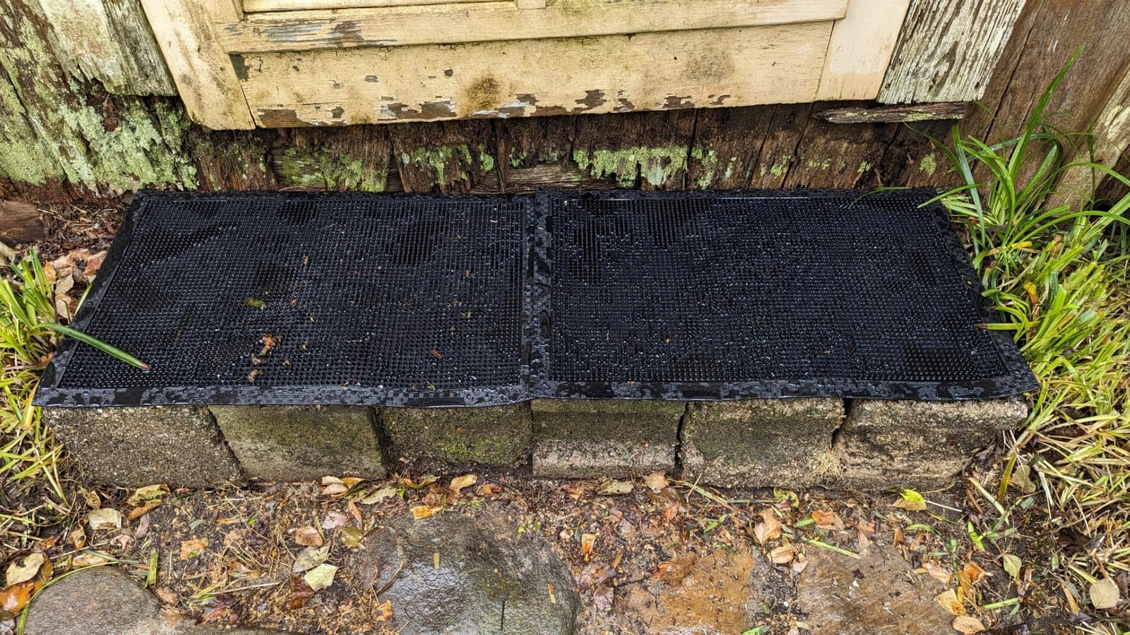 Durable Corporation-396S3672 Heavy Duty Rubber Fingertip Outdoor Entrance Mat, 36