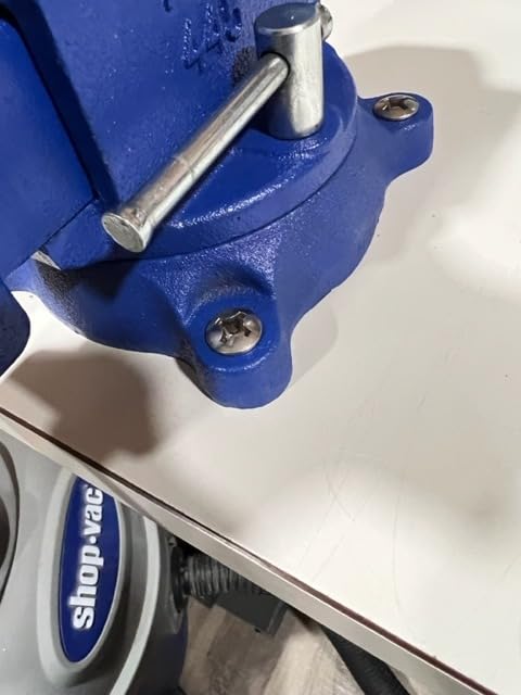 Yost Vises 445 Combination Vise | 4.5 Inch Jaw Width Utility Pipe and Bench Vise |Secure Grip with Swivel Base and Large Pipe Jaw Capacity | Made with Cast Iron and Steel U Channel Bar customer photo 2