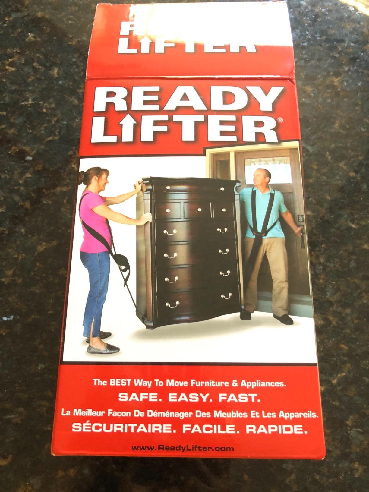 Ready Lifter Shoulder Moving Straps for Furniture, Appliances, Heavy or Bulky Easy to Adjust for Carrying and Lifting Heavy Objects up to 600 LB and 12' Long customer photo 1