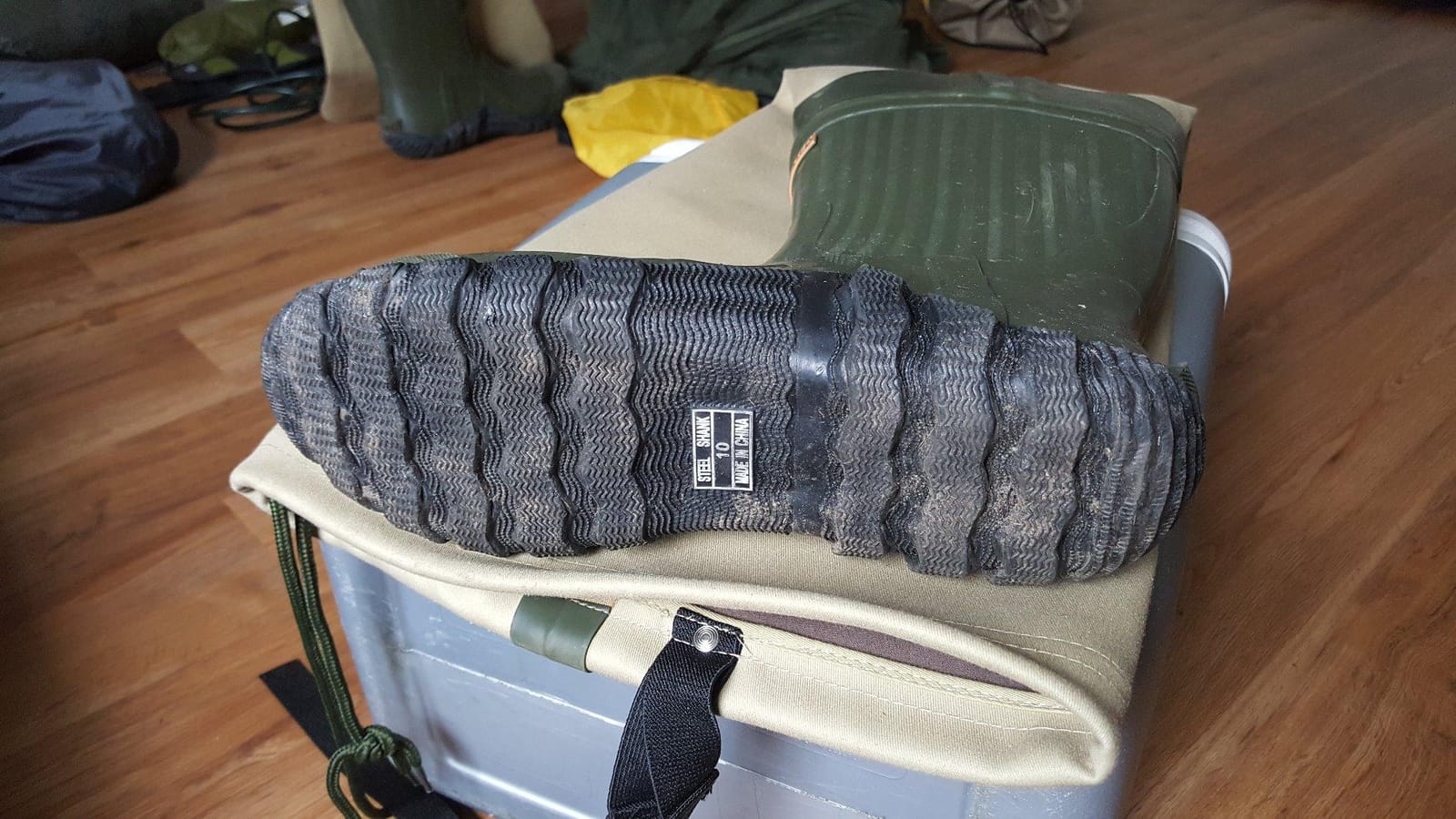 FROGG TOGGS Bull Frogg 3-ply PVC Canvas Waterproof Fishing Bootfoot Hip customer photo 2