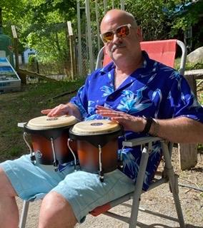 Latin Percussion LP601NY-VSB LP City Wood Bongos - Vintage Sunburst customer photo 2