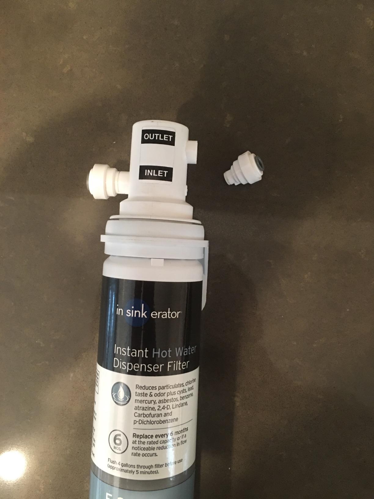INSINKERATOR Water Filtration System F-2000S with VOCs and Lead Filter customer photo 2