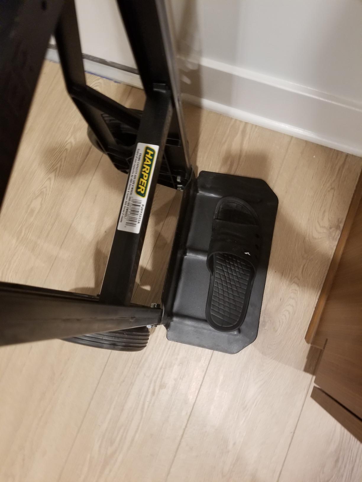 Harper Trucks Convertible Nylon Hand Truck w/ Stair Glides, 300lb Dolly & 400lb Cart Limit customer photo 2