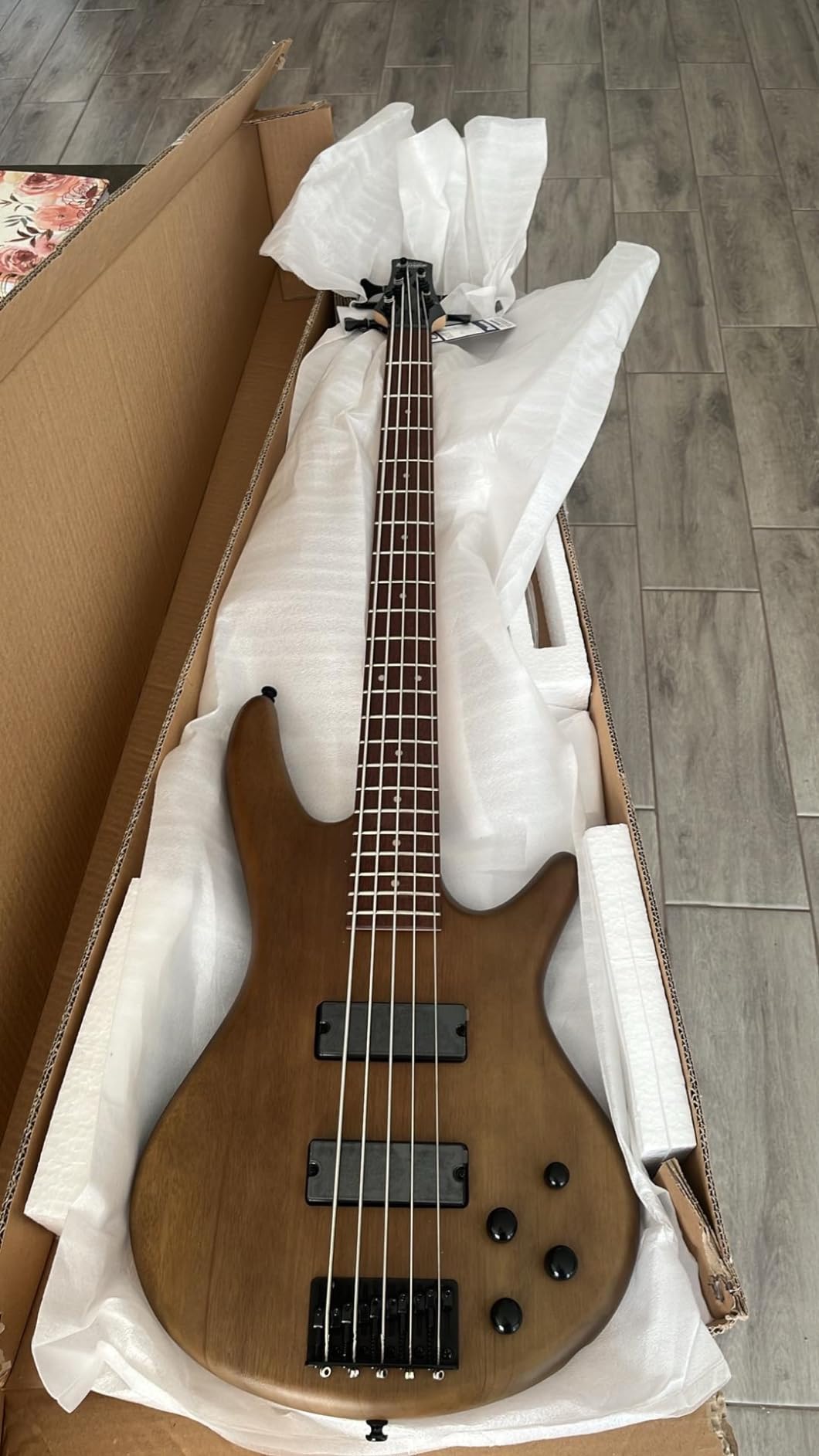 Ibanez GSR205BWNF GIO - Walnut Flat customer photo 2