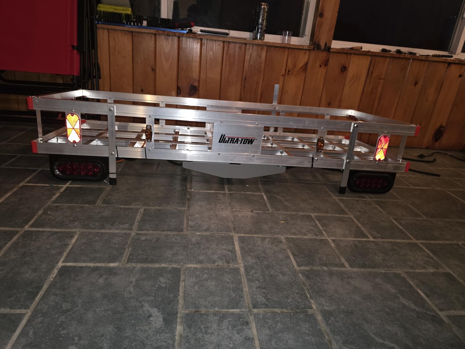 Ultra-Tow Aluminum Hitch Cargo Carrier - 500-Lb. Capacity, Silver, 60in. x 22.5in. x 8in.H customer photo 1