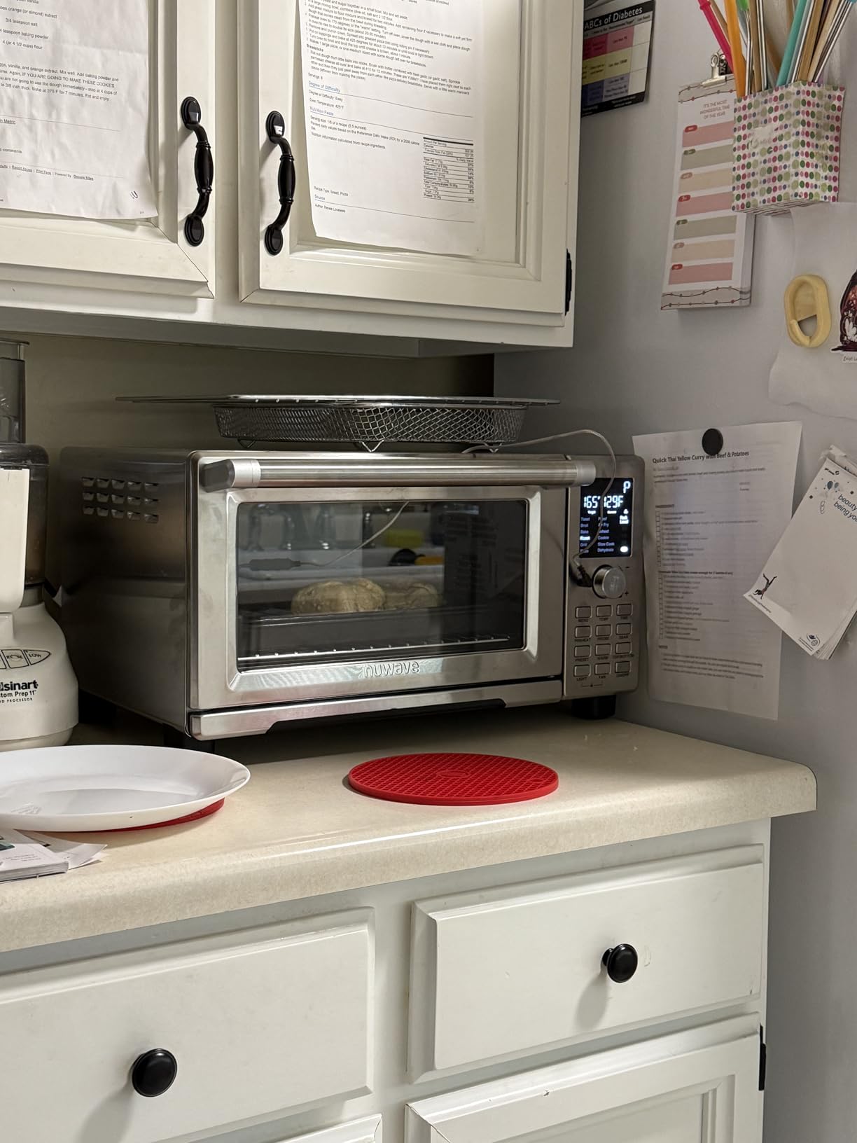 Nuwave Bravo 30 QT Smart Air Fryer Toaster Oven, 2026 New Convection System, 12-in-1, 50°-500°F, Brushed Stainless Steel customer photo 2