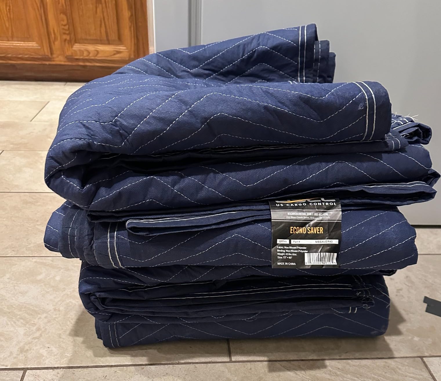 US Cargo Control Moving Blankets Heavy Duty 72