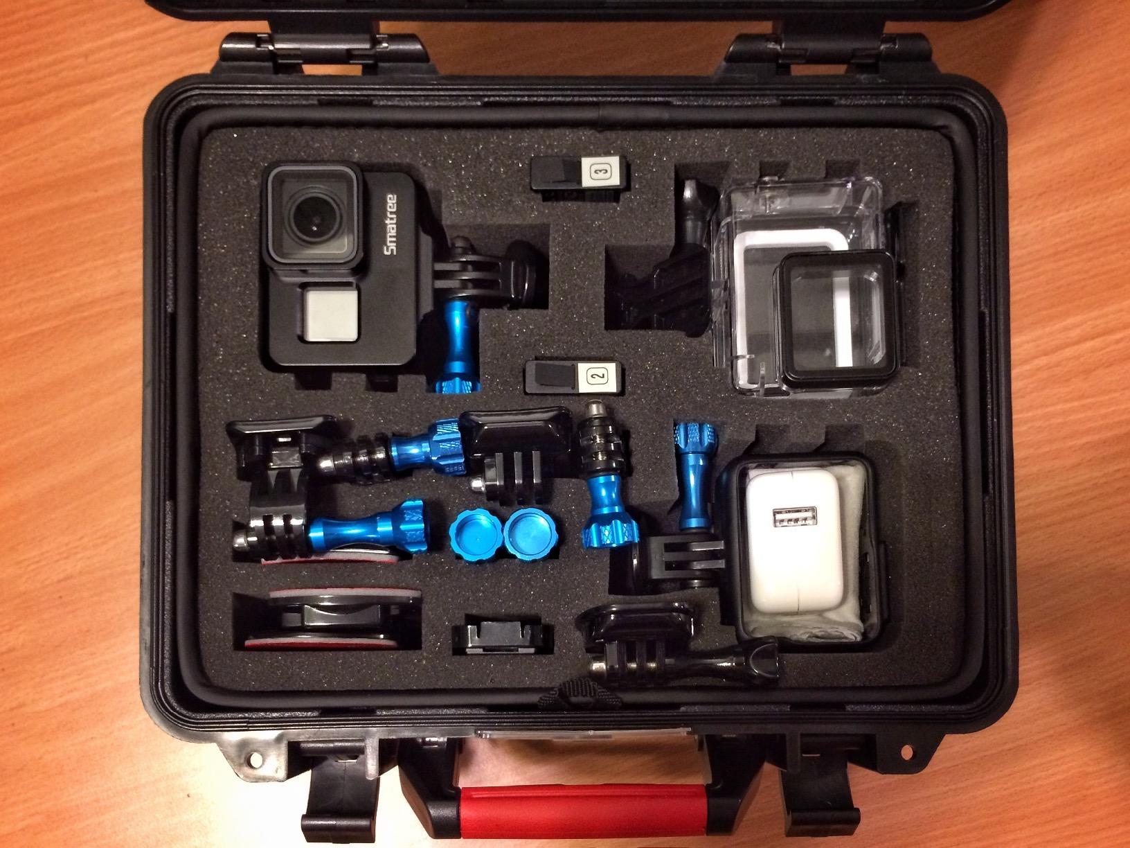 Smatree GA700-3 Waterproof Hard Case for GoPro Hero 13/12/11/10/9/8/7/6/5 customer photo 1