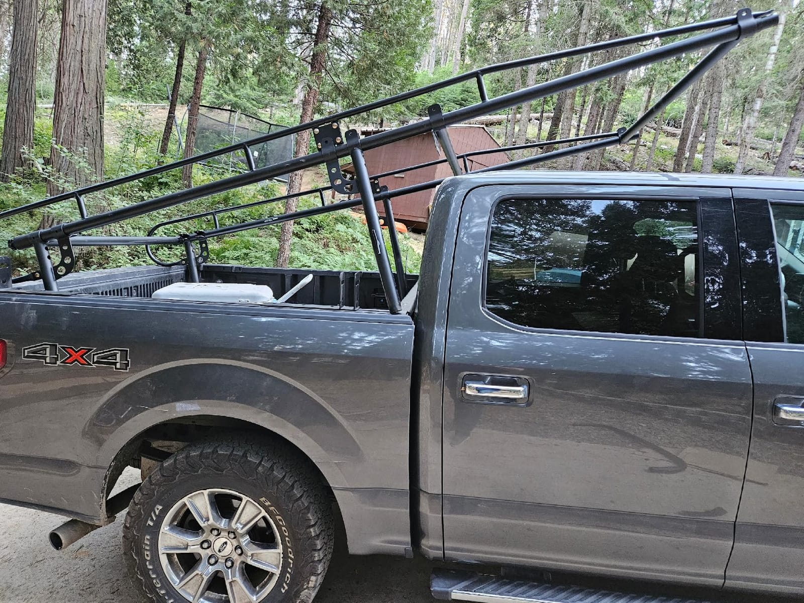 Ladder Truck Rack, Over-Cab, 800 lb, 49