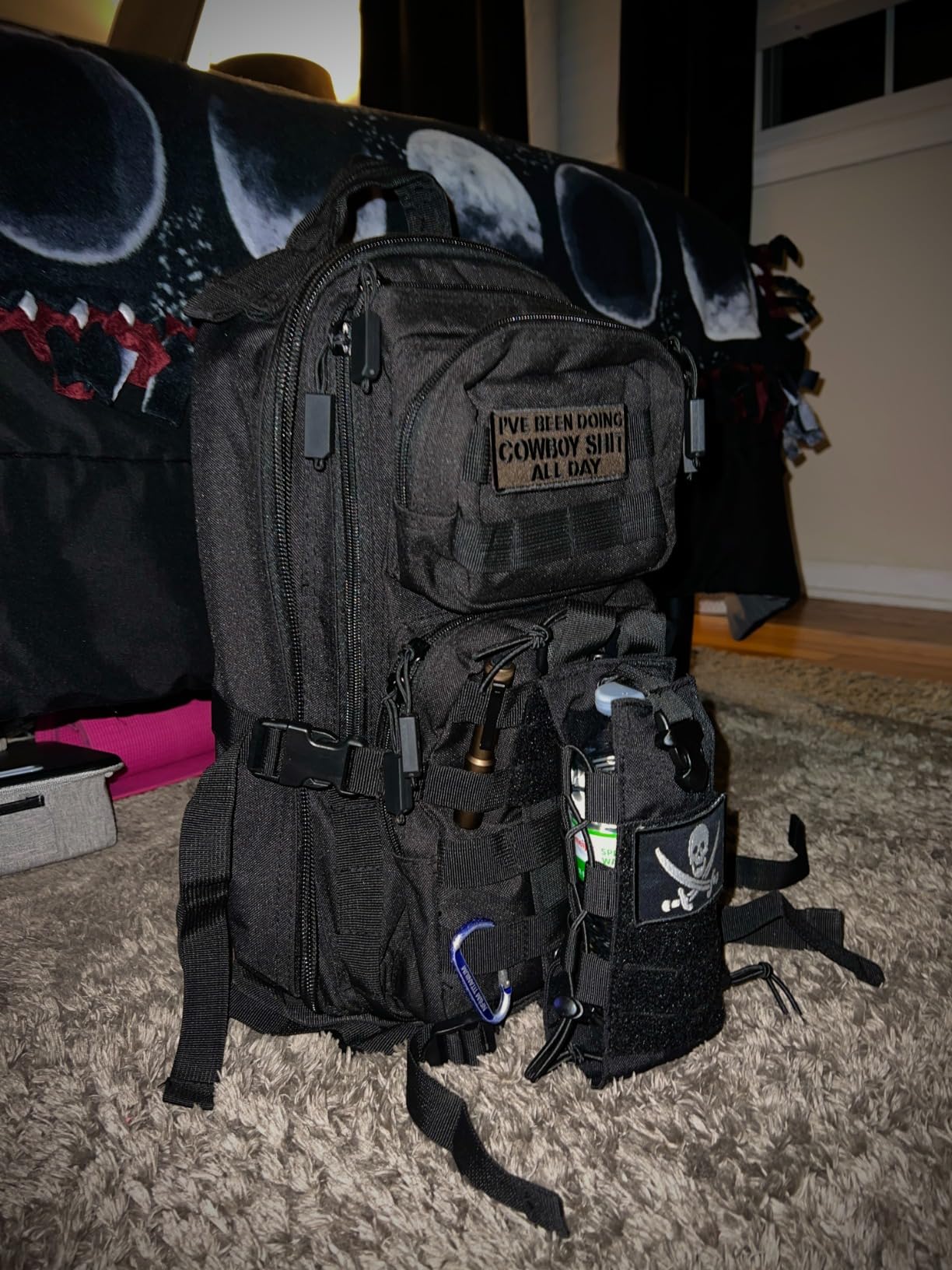 SOG Opcon Hydration Day Pack with 2-Liter Reservoir, 18.2-Liter Storage,Black customer photo 1