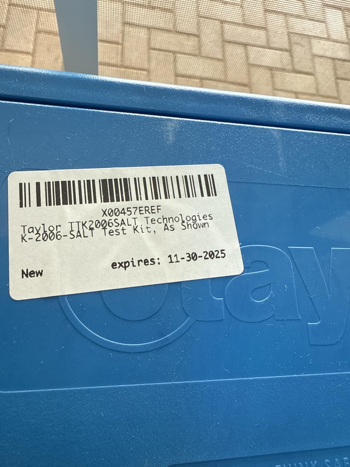 Taylor Technologies K-2006-SALT FAS-DPD, 9-in-1 Saltwater Pool Test Kit customer photo 1