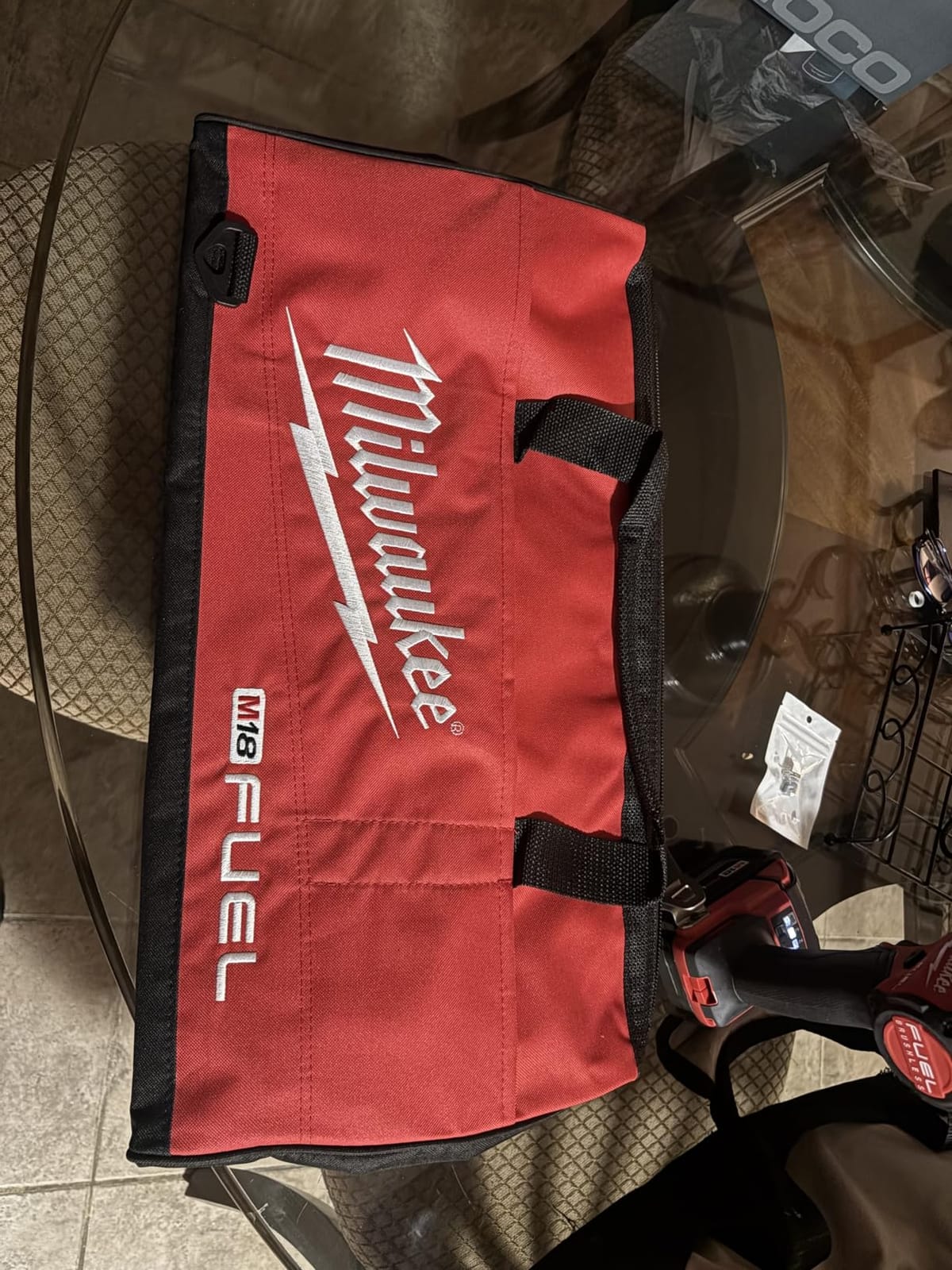 Milwaukee 902033036 23x12x12 Canvas Tool Bag W/Strap customer photo 1